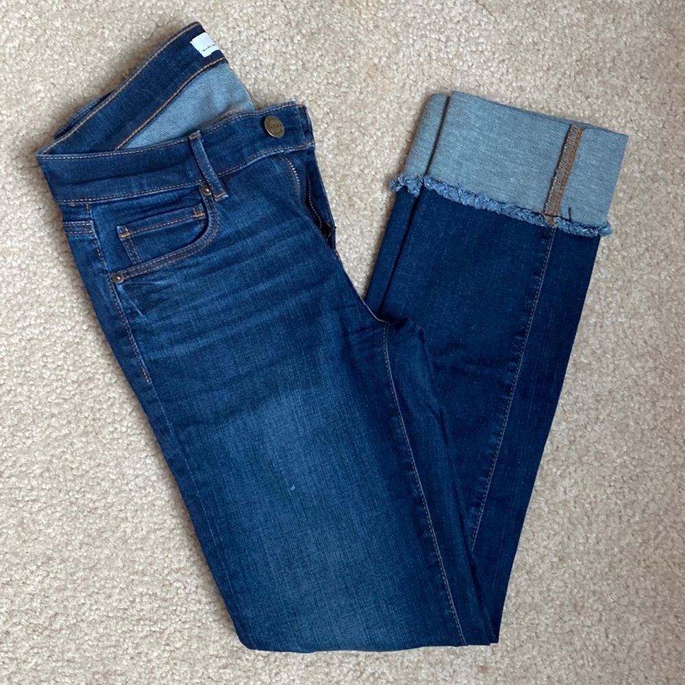 LOFT Modern Straight Jeans
